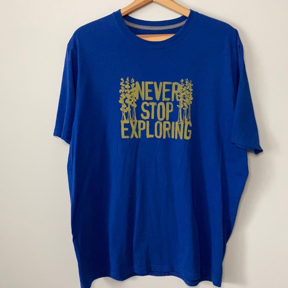 The North Face Other - The North Face Blue Graphic T-Shirt XL